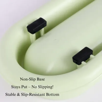 durable pet feeder Durable Long Cat Feeding Bowl Safe PP Material Feeder