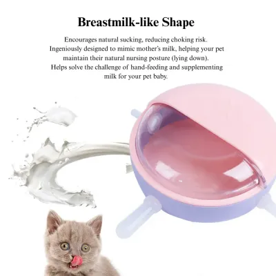 newborn animal feeder Multi Feeding Port Nursing Bowl ABS Feeder for Kittens & Puppies