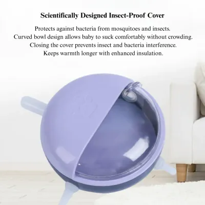 small animal feeding set Multi Feeding Port Nursing Bowl ABS Feeder for Kittens & Puppies