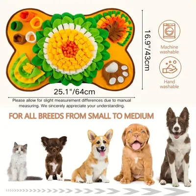 Washable dog treat mat Washable dog treat mat