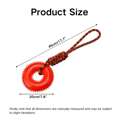 Teeth Cleaning Dog Toy size Teeth Cleaning Dog Toy size