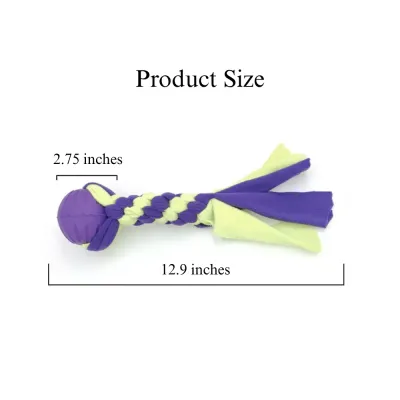 Small Size Colorful Woven Polyester Dog Training Chew Toy Ball Small Size Colorful Woven Polyester Dog Training Chew Toy Ball