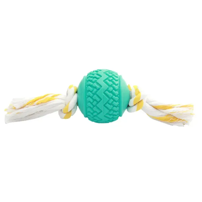 Pet Chew Toy Ball turquoise Pet Chew Toy Ball turquoise