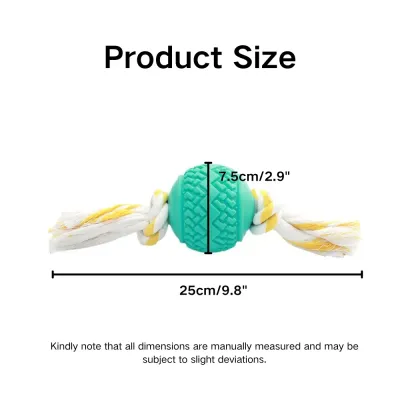 Pet Chew Toy Ball size Pet Chew Toy Ball size