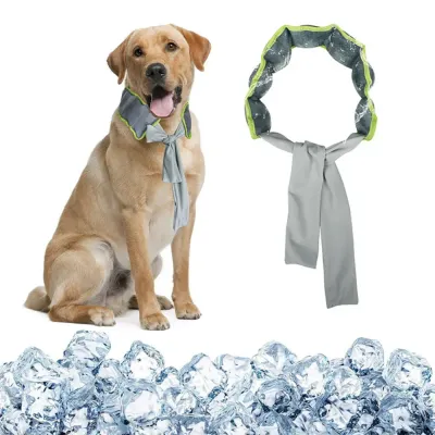 Summer Outdoor Wearable Cooling Neck Wrap for Dogs