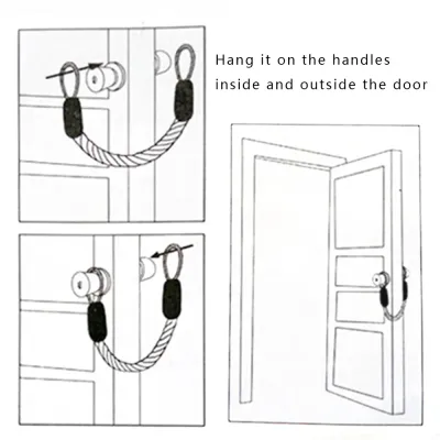 Door Handles Rope Stopper