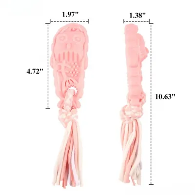 Teeth-cleaning Rope Knots Toy For Dogs size Teeth-cleaning Rope Knots Toy For Dogs size