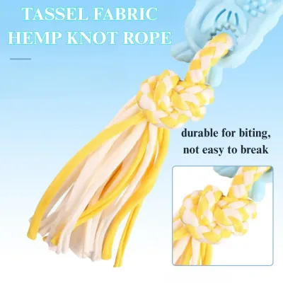 Teeth-cleaning Rope Knots Toy For Dogs wholesale Teeth-cleaning Rope Knots Toy For Dogs wholesale