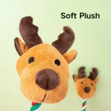 soft Plush Reindeer dog toy