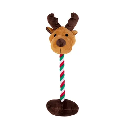 Plush Reindeer dog toy