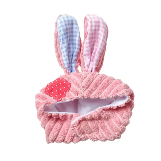 Cute Bunny Patch Pet Costume Hat for Cats and Small Dogs