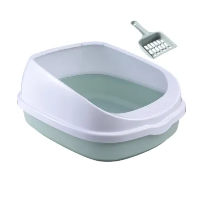 blue cat litter box blue cat litter box
