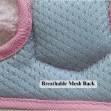 Cute Bunny Plush Dog Harness Vest with Leash for Small Breeds