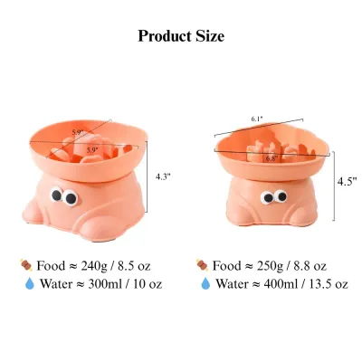 anti gulp dog bowl Elevated Dog Slow Feeder Bowl Anti Spill for Small Breeds