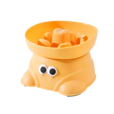 Elevated Dog Slow Feeder Bowl Anti Spill for Small Breeds