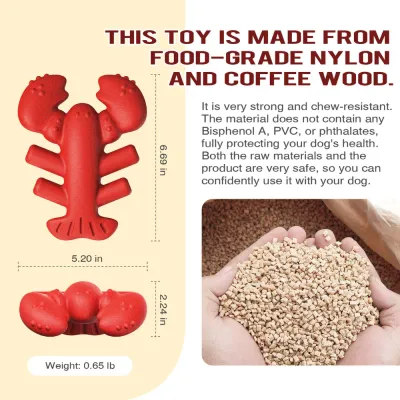Lobster-Shaped Chew Toy oem Lobster-Shaped Chew Toy oem