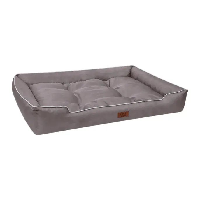600d oxford rectangle dog bed