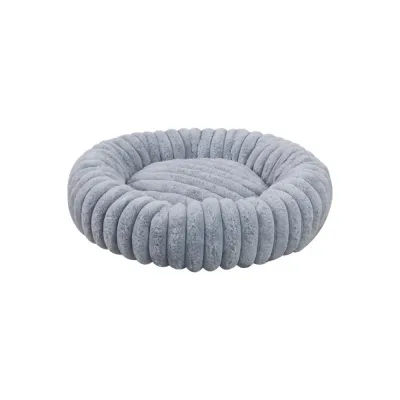 grey dog bed