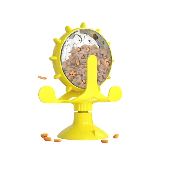 360° Rotating Cat Food Puzzle Feeder 360° Rotating Cat Food Puzzle Feeder