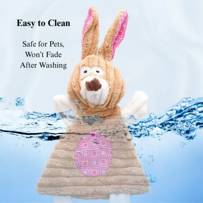 plush chew toy Crinkle Sound Plush Dog Toy Animal Shape Chew Resistant Toy
