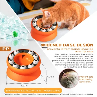 Interactive Cat Slow Feeder Toy Interactive Cat Slow Feeder Toy