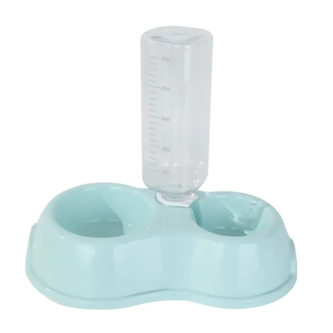 Blue Plastic Cat Water Dispenser Blue Plastic Cat Water Dispenser