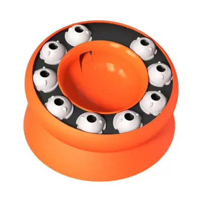 Pet Treat Dispensing Toy Orange Pet Treat Dispensing Toy Orange