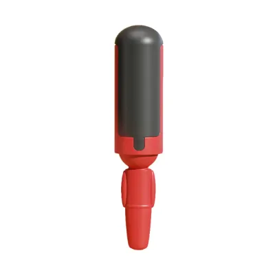Black And Red Pet Hair Remover Roller