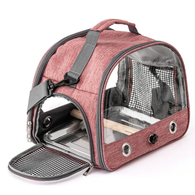 Pink Portable Waterproof Foldable Travel Carrier