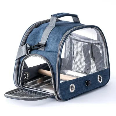Navy Blue Portable Waterproof Foldable Travel Carrier