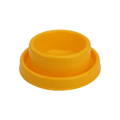  Ants Away Dog Bowl Cat Puppy Food Bowls Round Yellow