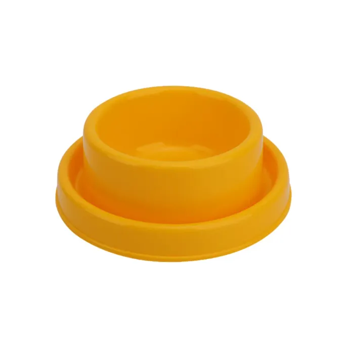  Ants Away Dog Bowl Cat Puppy Food Bowls Round Yellow