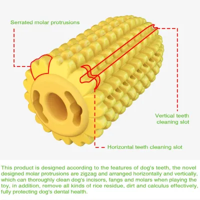 Dog Chew Toys Toothbrush Clean Teeth Interactive Corn Toys_4 Dog Chew Toys Toothbrush Clean Teeth Interactive Corn Toys_4