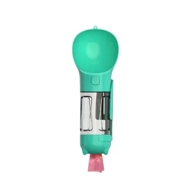 Dog Water Dispenser with Poop Bag Storage Dog Water Dispenser with Poop Bag Storage