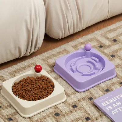 Pet Slow Feeder Bowl – Anti-Choking Design with Non-Slip Base_3 Pet Slow Feeder Bowl – Anti-Choking Design with Non-Slip Base_3