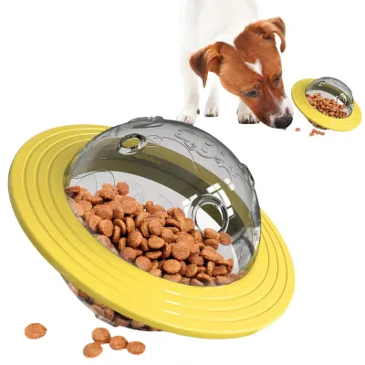 Interactive Dog Toy Yellow Interactive Dog Toy Yellow