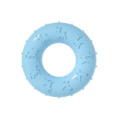 TPR Puppy Chew Teething Ring Toy Blue TPR Puppy Chew Teething Ring Toy Blue
