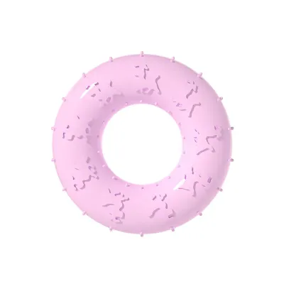 TPR Puppy Chew Teething Ring Toy Pink TPR Puppy Chew Teething Ring Toy Pink