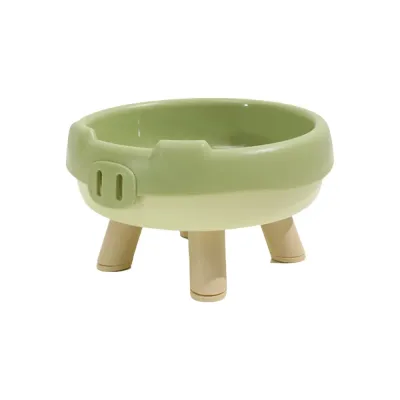 Four-Paw Pig Snout PP Cat Bowl Green Four-Paw Pig Snout PP Cat Bowl Green