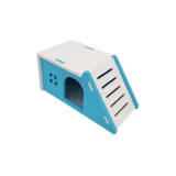 Italicized Hutch Hamster Sleep House Blue