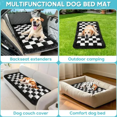Polyester Fabric Car Rear Seat Pet Mat_1 Polyester Fabric Car Rear Seat Pet Mat_1