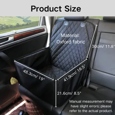 Oxford Fabric Dog Car Seat Cover Size Oxford Fabric Dog Car Seat Cover Size