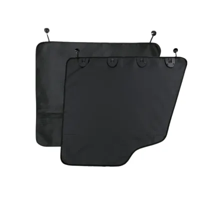 Car Door Cover for Pets Black