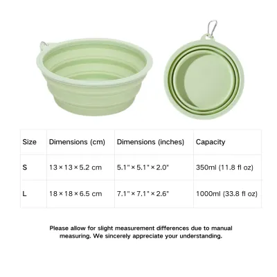 DOG Bowl Size DOG Bowl Size