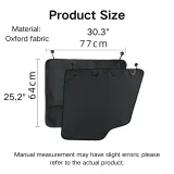 Car Door Cover for Pets Size Car Door Cover for Pets Size