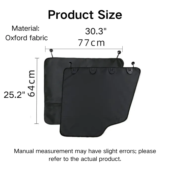 Car Door Cover for Pets Size Car Door Cover for Pets Size