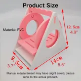 Colorful Swing-Style PVC Hamster Toy Size
