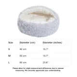 Plush Pet bed size