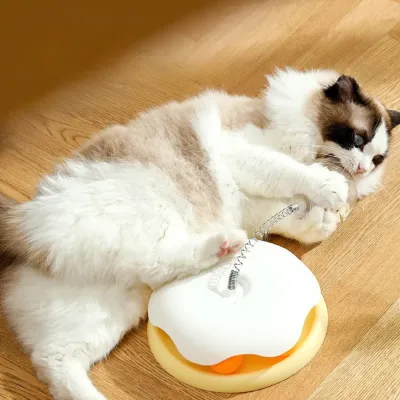 Puzzle Feeder and Chase Ball in One PP Cat Toy_1 Puzzle Feeder and Chase Ball in One PP Cat Toy_1