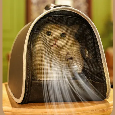 Portable Foldable Shoulder Oxford Fabric Cat Carrier_1 Portable Foldable Shoulder Oxford Fabric Cat Carrier_1